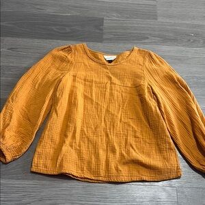 Universal Thread mustard Blouse Vibrant and Versatile